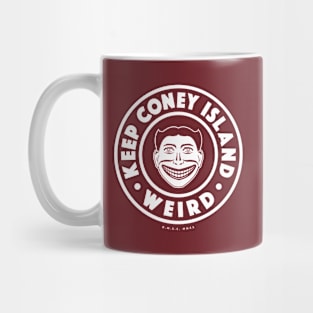 Keep Coney Island Weird Steeplechase Mug